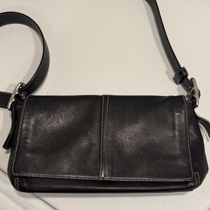 Vintage Coach 9848 Legacy Flap Crossbody Shoulder Bag